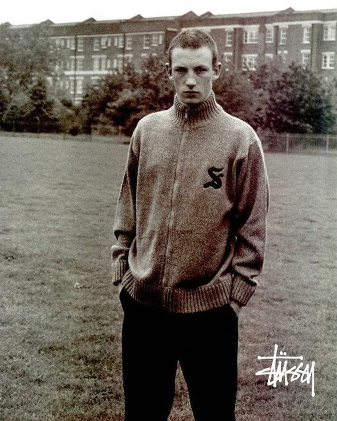 올드 스투시 드라이버 니트 - 2000ss 상품이미지4