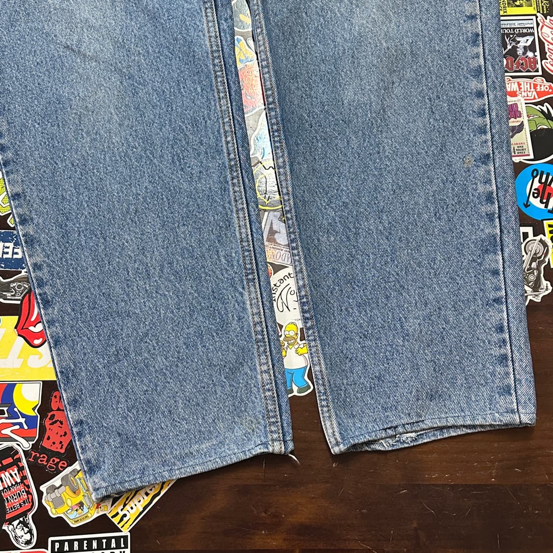 90s 리바이스 550 블루 진 데님 팬츠 34 상품이미지6