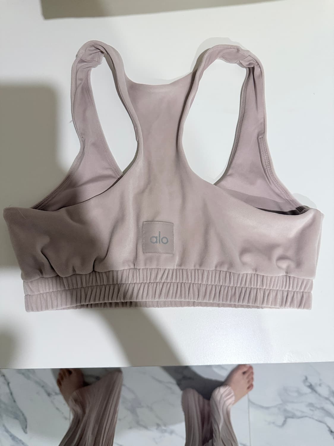 알로 벨벳 스포츠 탑 상품이미지1