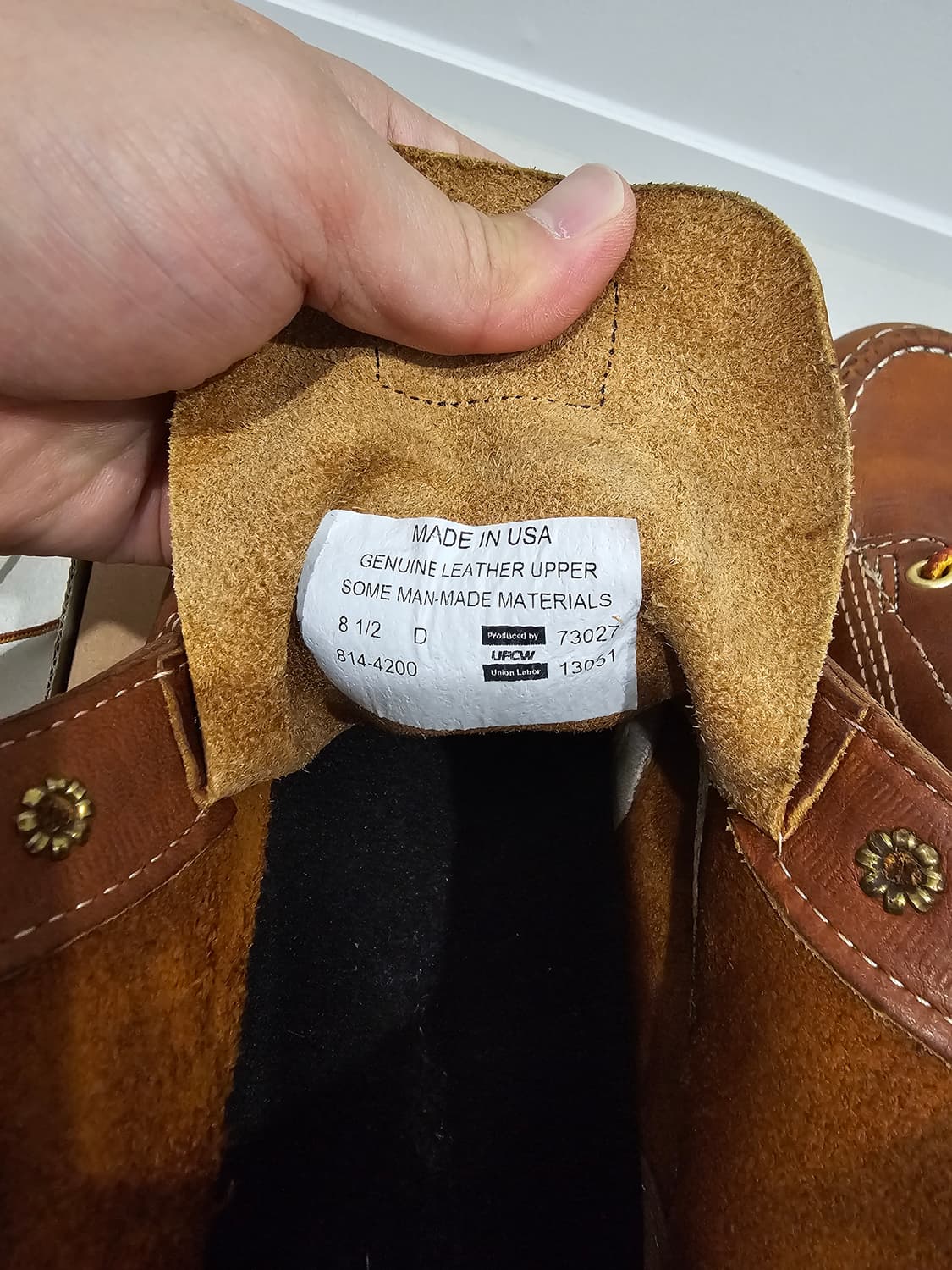 쏘로굿 목토 워커부츠/8.5D 상품이미지6