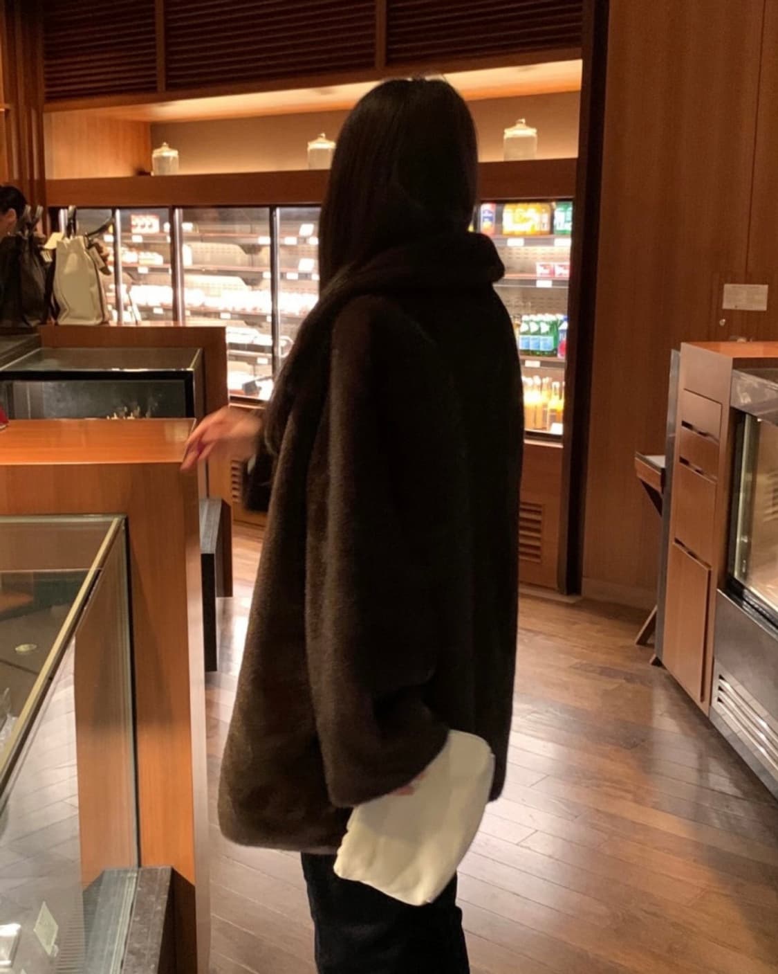 파운더스 울먼 하프 퍼 코트 상품이미지3