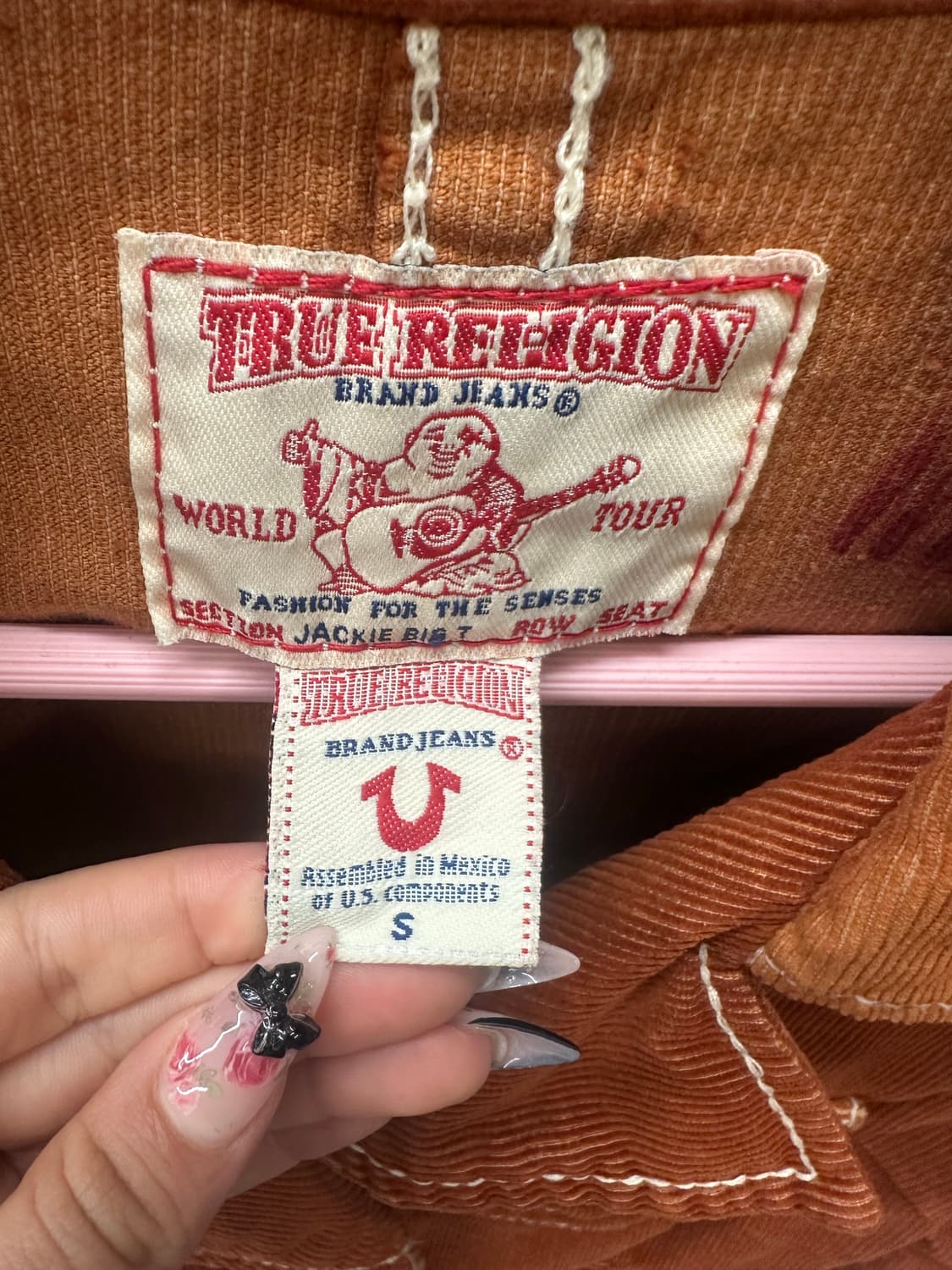 트루릴리젼 코듀로이 스티치 자켓 상품이미지4