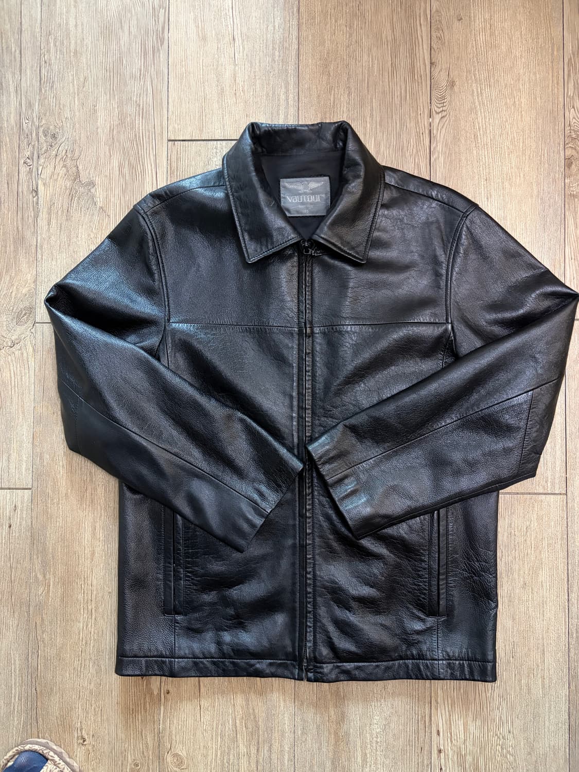 00s 빈티지 미니멀 양가죽 자켓 100 상품이미지2