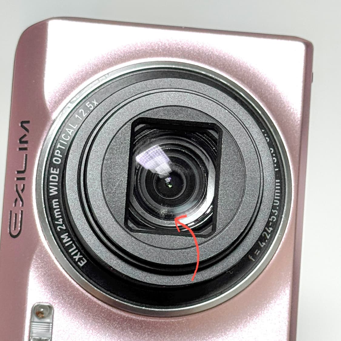 카시오 엑슬림 ZR400 베이비핑크 빈티지디카 상품이미지5