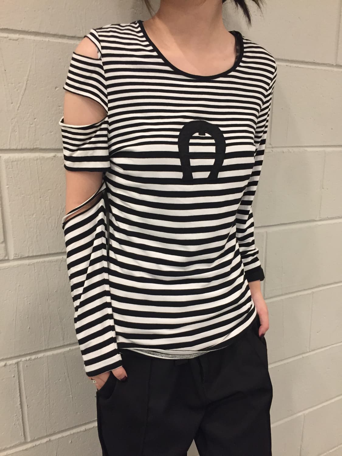 ”Unknown“ Stripe Dismantling Long Sleeve 상품이미지3