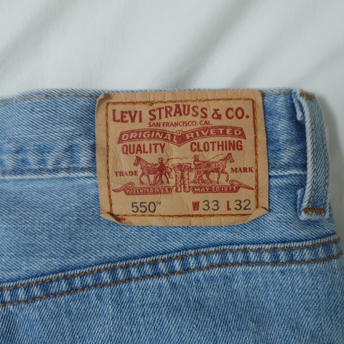 리바이스 550 릴렉스드 핏 진 상품이미지3