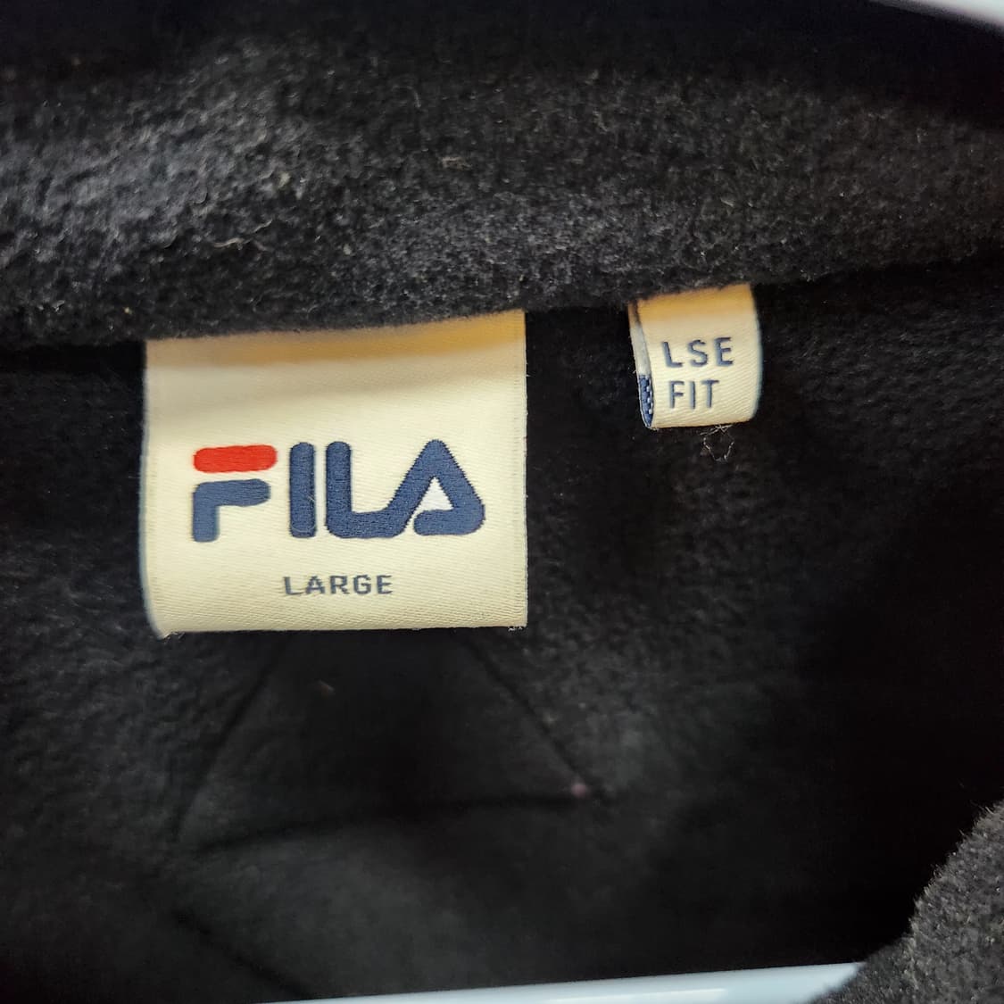 휠라 FILA 후리스 스트링 반집업 L(XL) 상품이미지7