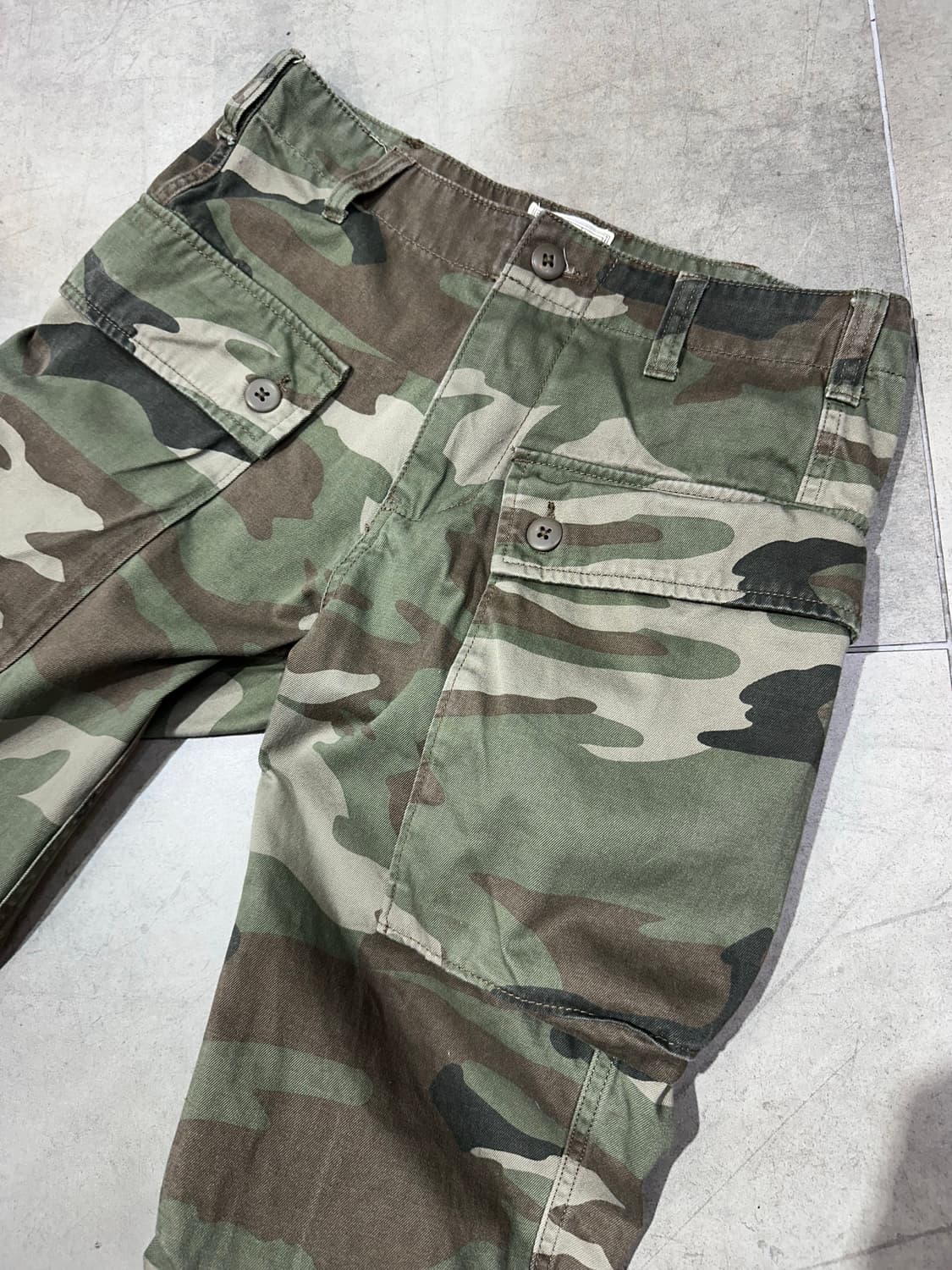 아비렉스 몽키 카모 카고팬츠 상품이미지8