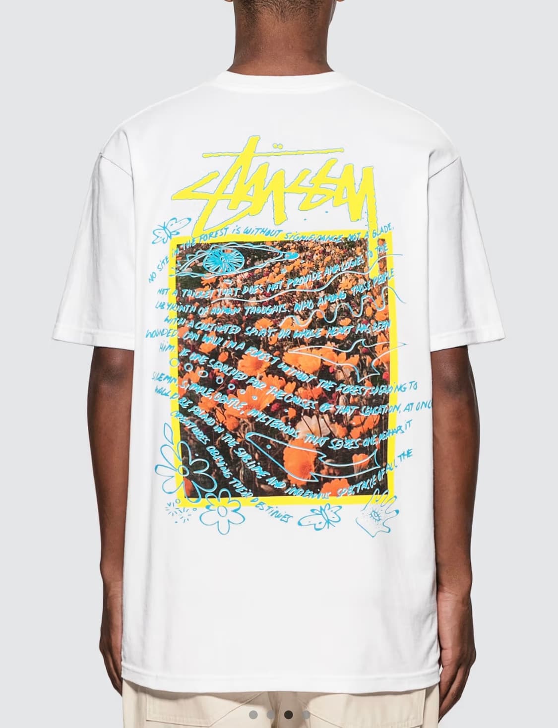 Stussy 스투시 슈퍼 블룸 반팔 XL 상품이미지1