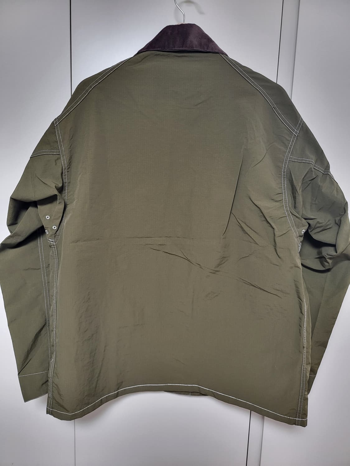 앤드원더 바버 피버 자켓 올리브 Barbour and wander 상품이미지2