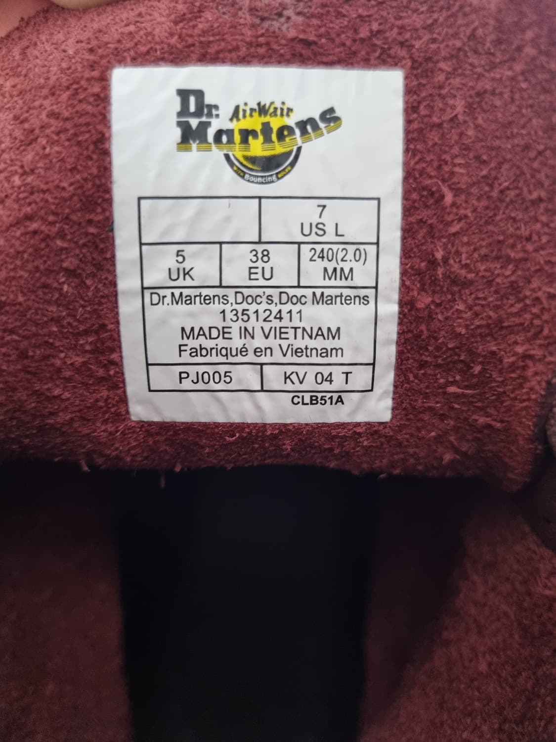 정품) 닥터마틴 1460 파스칼 부츠  상품이미지8