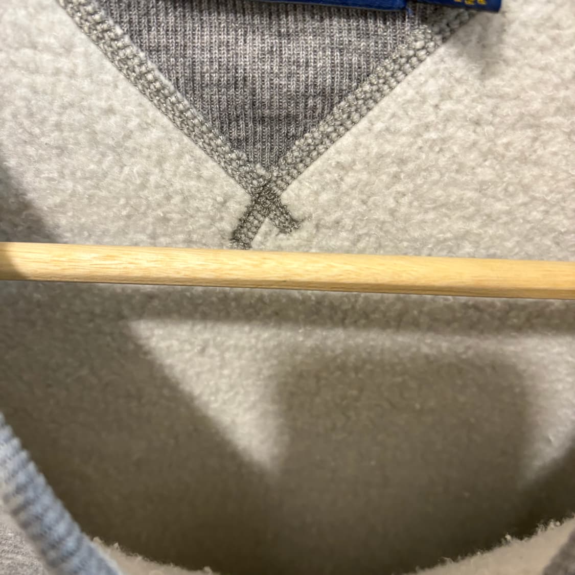 폴로 빈티지 그레이 기모 맨투맨 상품이미지6