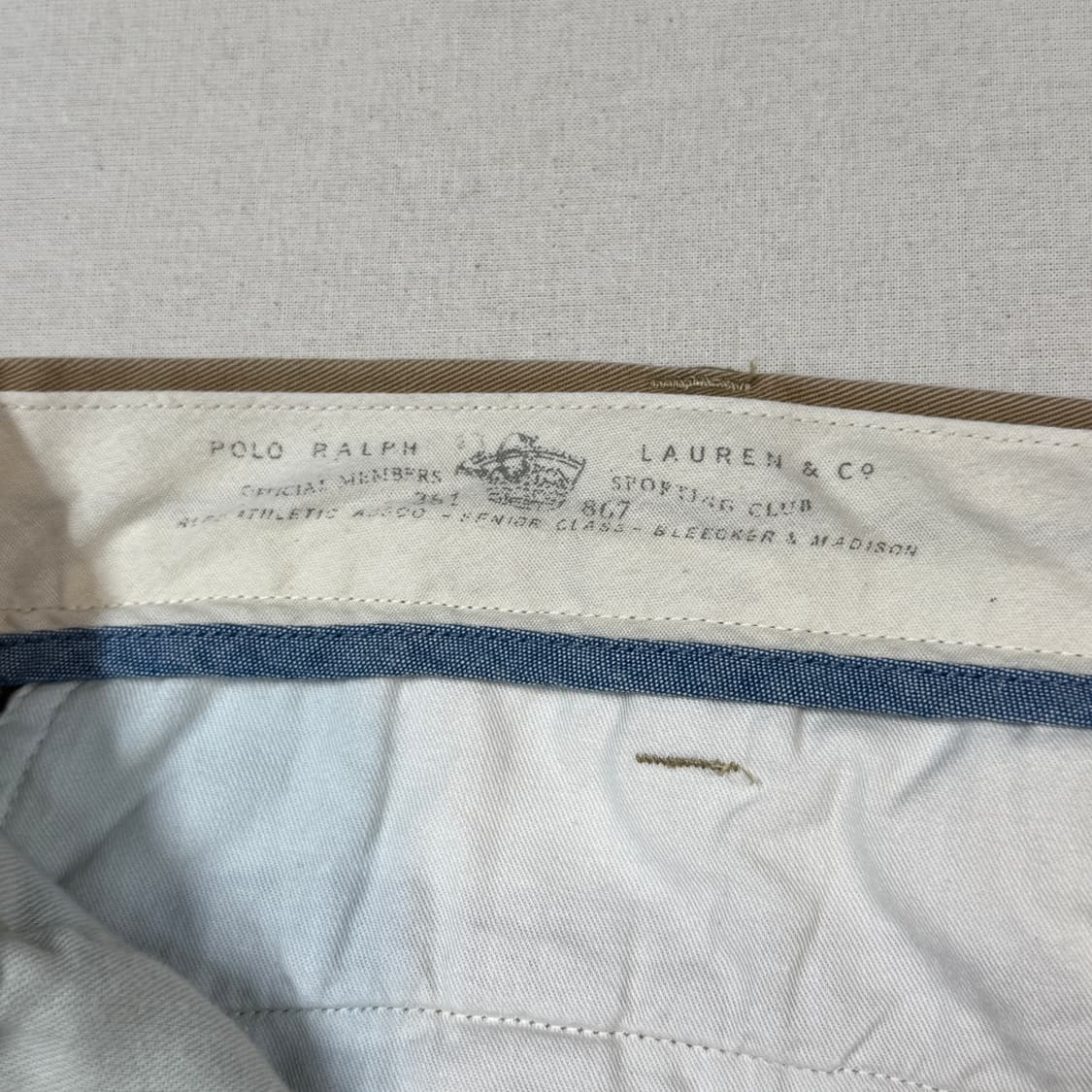 38inch) 폴로 랄프로렌 브라운 클래식 배드포드 치노팬츠 상품이미지7