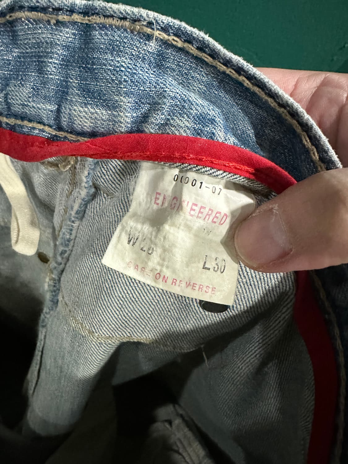 리바이스 신치백 엔지니어드진 28 상품이미지5