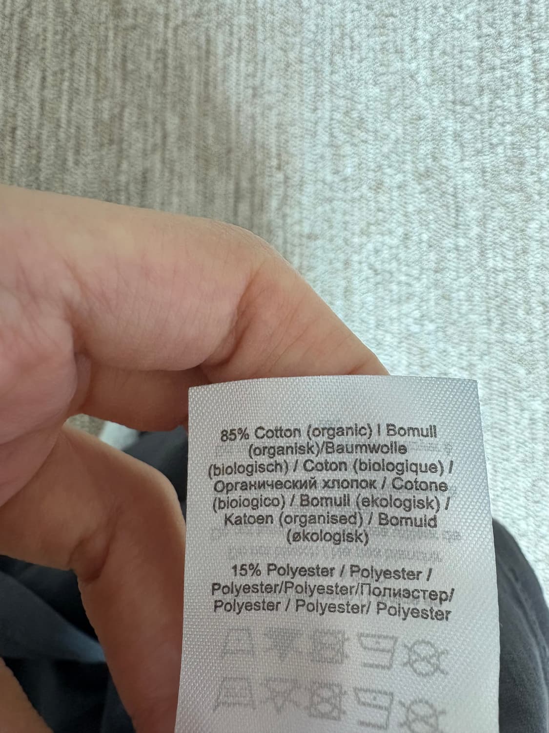 가니 핑크 로고 퓨처 반팔 티셔츠 회색 상품이미지6