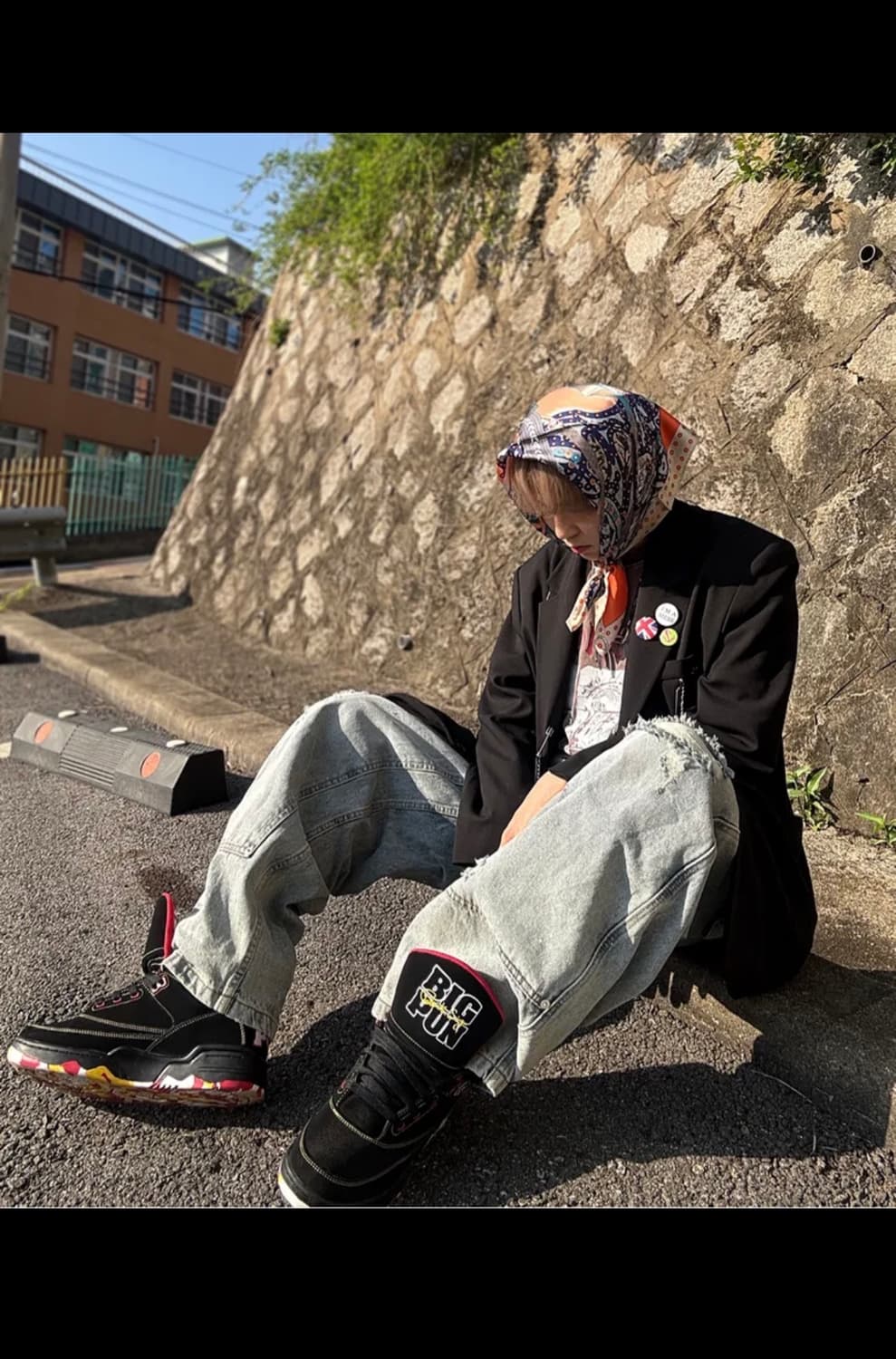 스키즘인듀싱 블레이저 블랙 상품이미지2