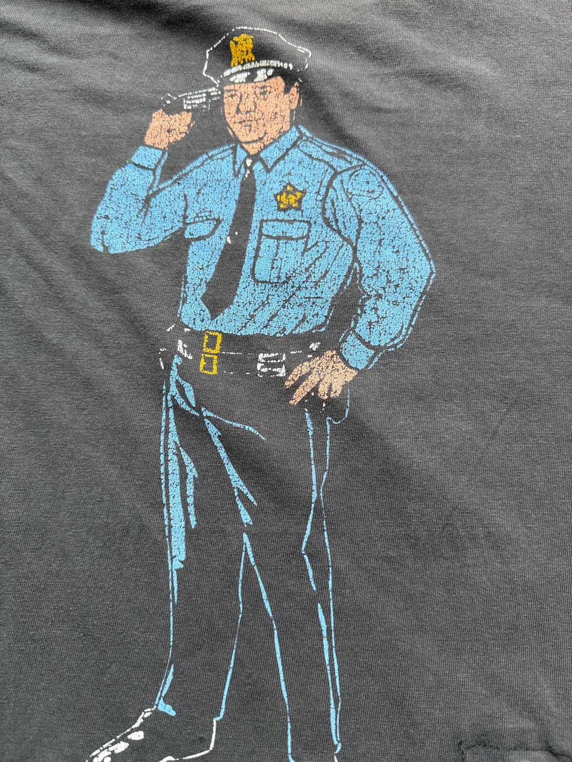 90s 마릴린 맨슨 Meet Your Master Police 셔츠 XL 상품이미지10