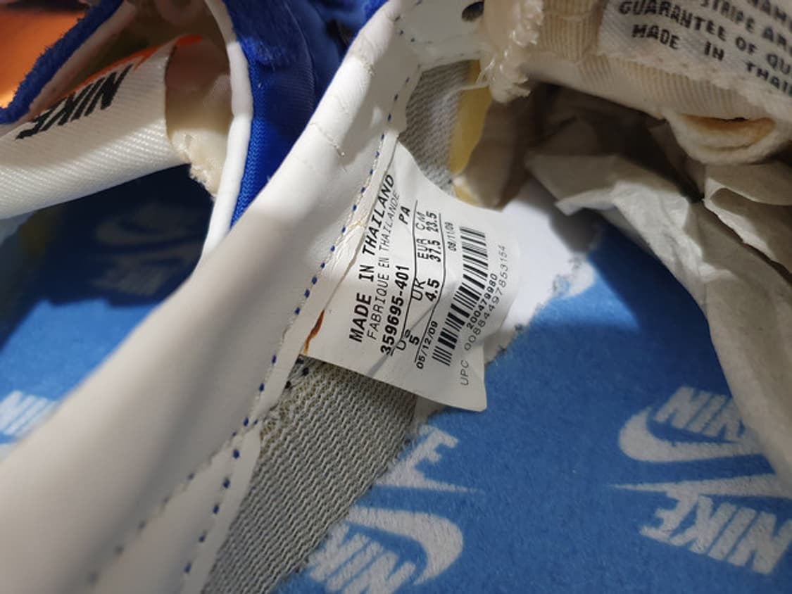 NIKE 나이키 09년도 빈티지 챌린져 파검 새상품 (235MM) 상품이미지8