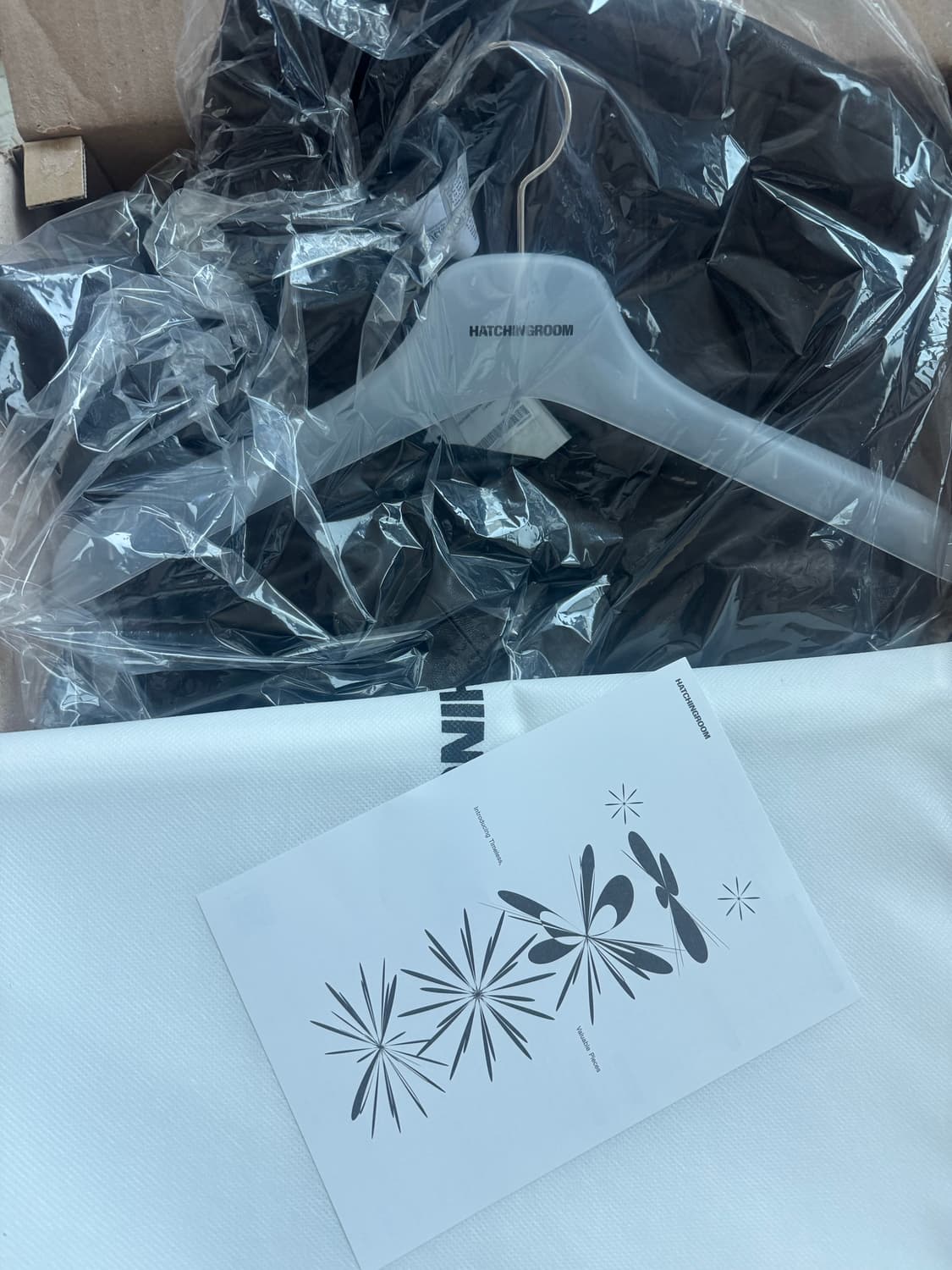 [2] 해칭룸 스티치 볼륨 레더 자켓 램스킨 블랙  상품이미지3