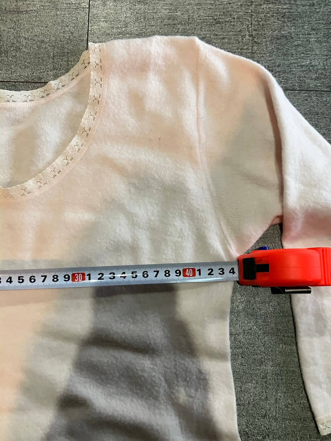 일본빈티지 Makea 달천깔페어리 레이스 긴팔티셔츠 상품이미지2