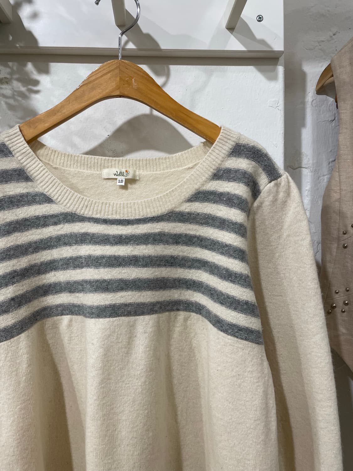 fluffy stripe knit 상품이미지7