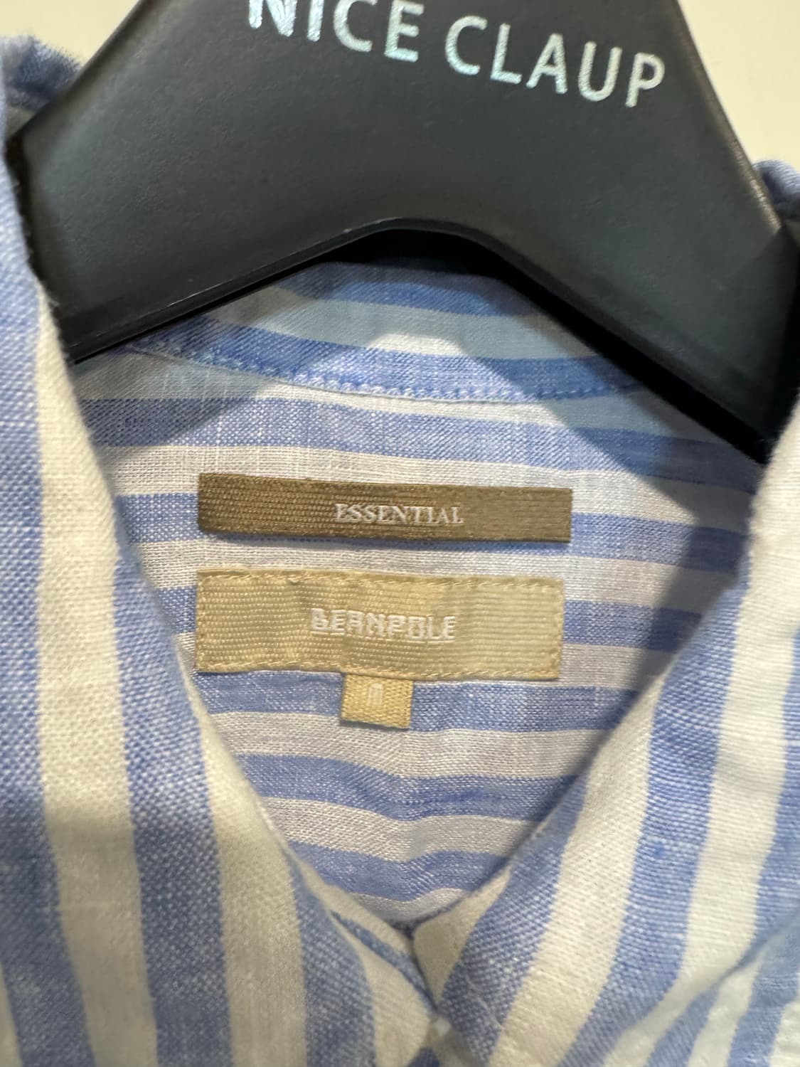 beanpole 빈폴 블루린넨 원피스 상품이미지5