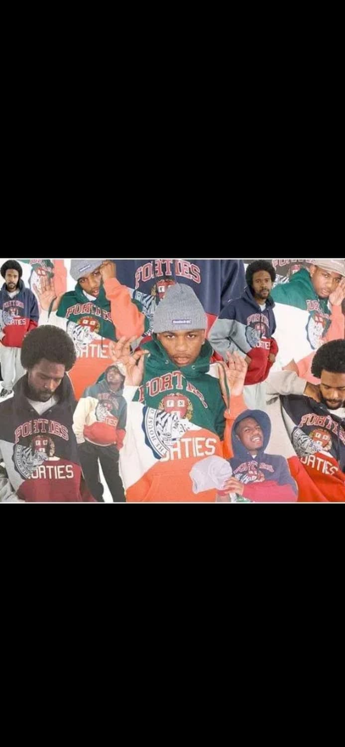 (XXL,2XL) 40s & Shorties 후드 / 포티즈앤쇼티즈 후드 상품이미지4