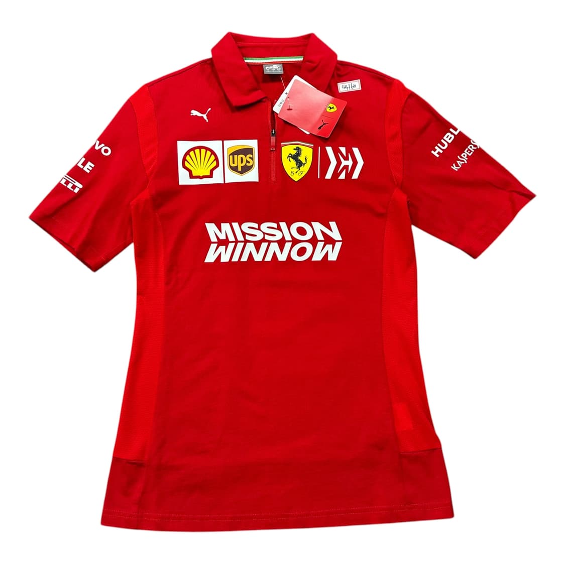 ✨ (새상품) 푸마 스쿠데리아 페라리 팀 레이싱 카라 반팔티 상품이미지1