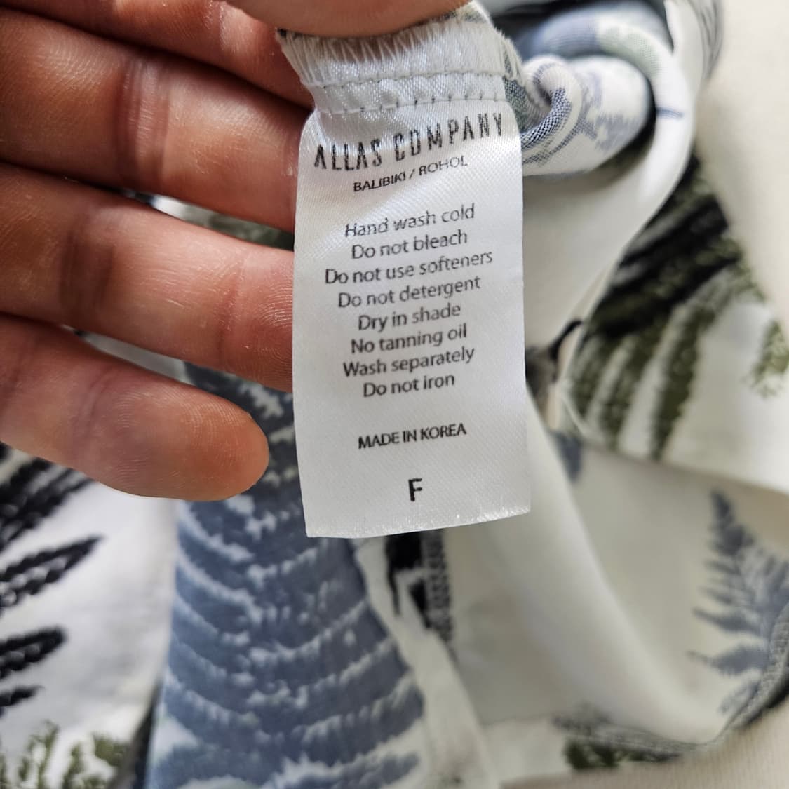 F 빈티지 하와이안 반팔 셔츠 0323Y 상품이미지5