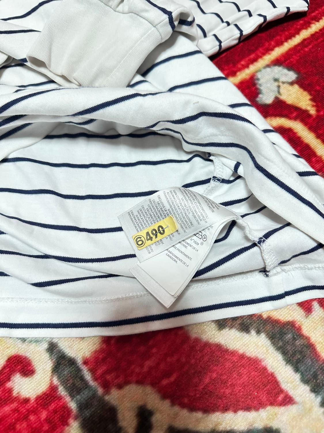 폴로 랄프로렌 스트라이프 긴팔 티셔츠 M 상품이미지3