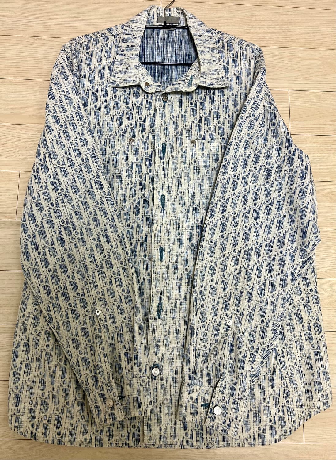 (42) 디올 오블리크 데님 셔츠 상품이미지2