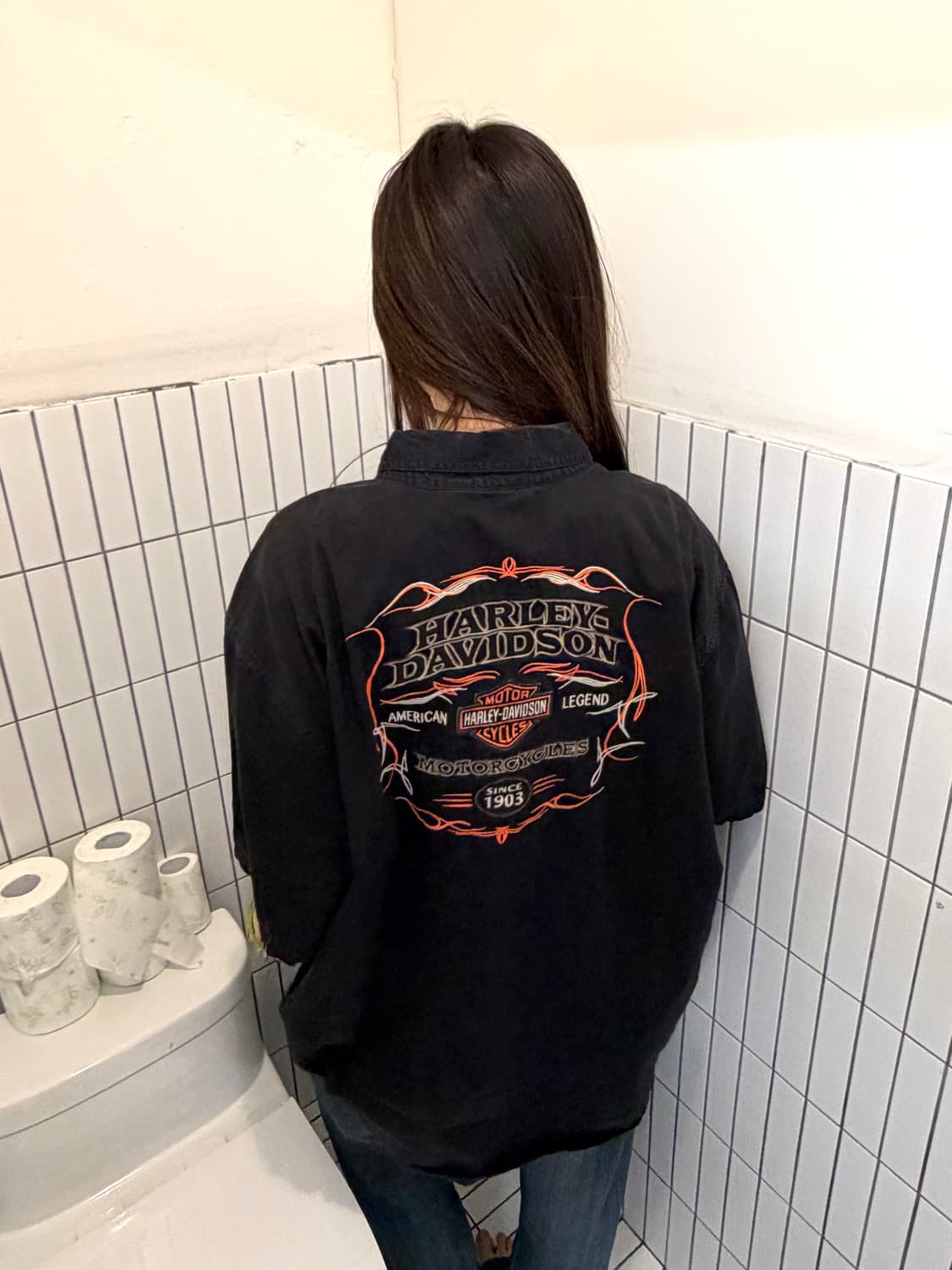 90’s Harley-Davidson 반팔 상품이미지2