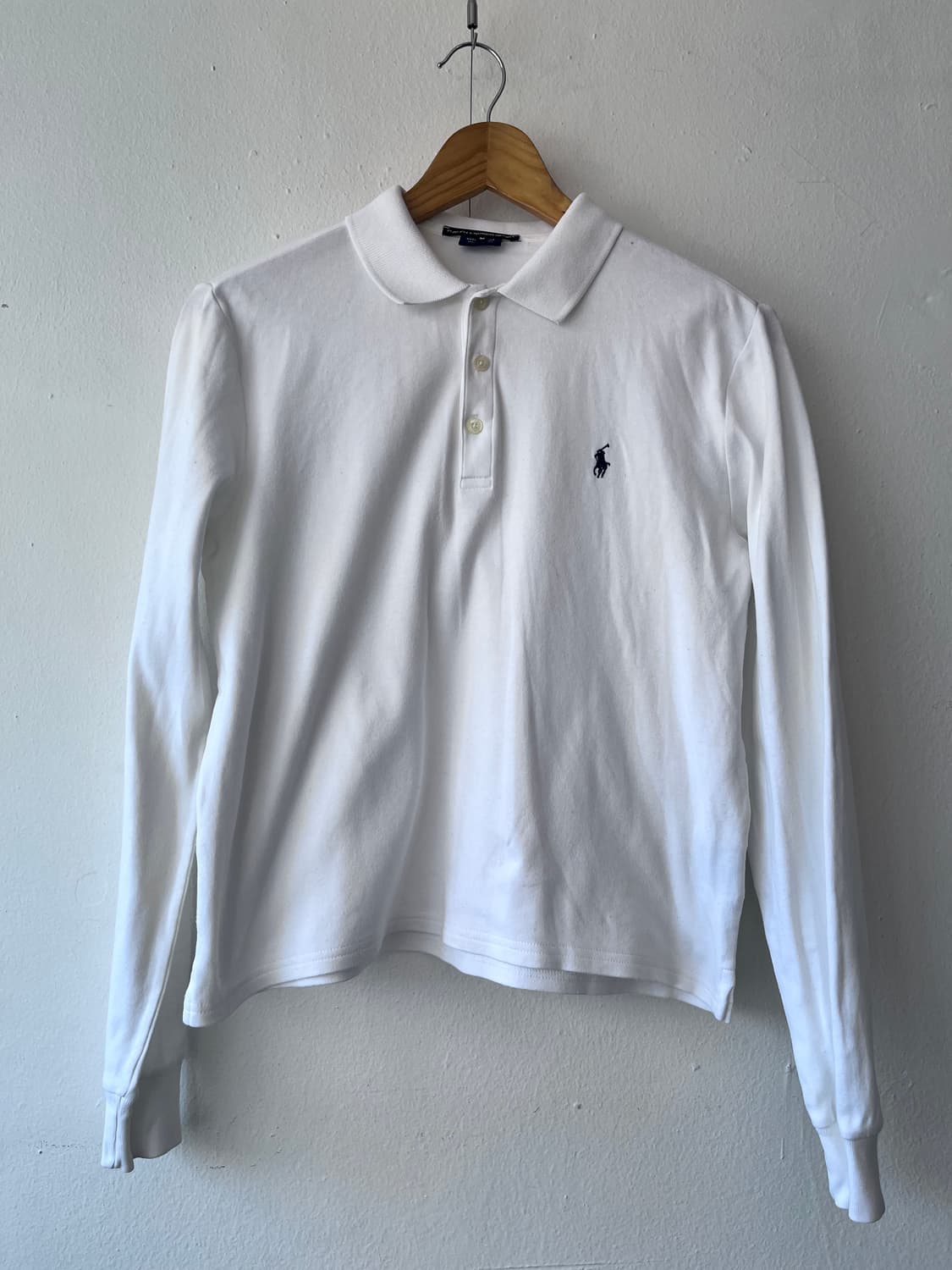 랄프로렌스포츠 여성 긴팔카라PK티셔츠 M사이즈 상품이미지2