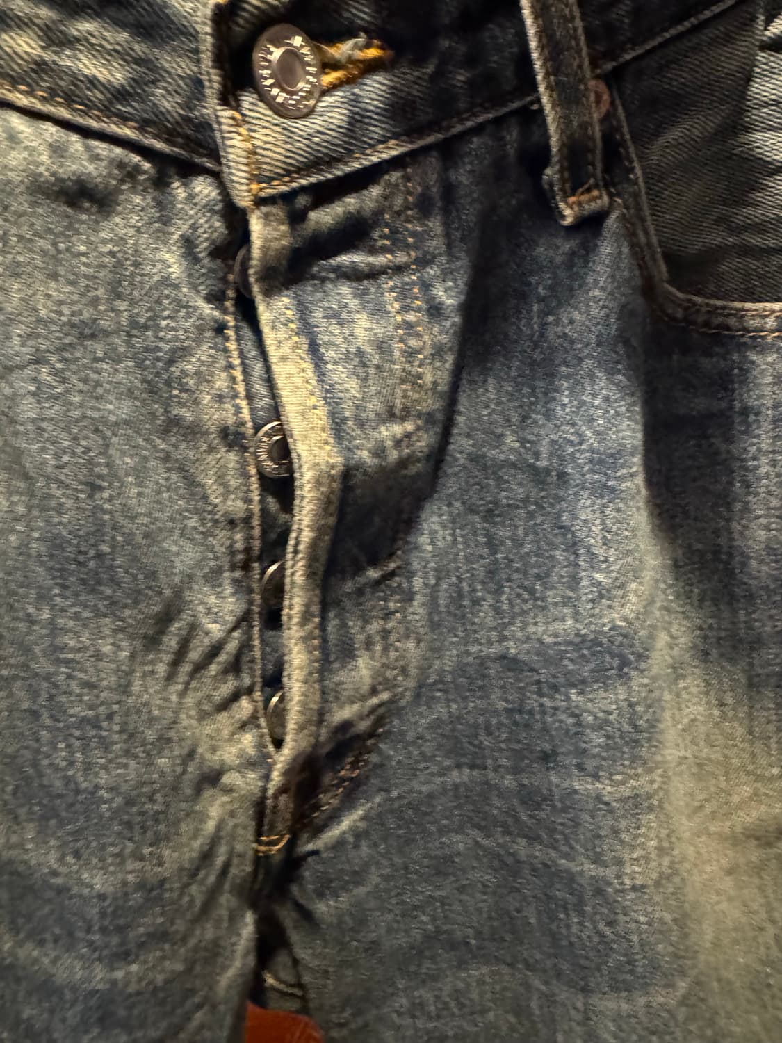 리바이스 501 34X34 블랭크탭 데님  상품이미지4