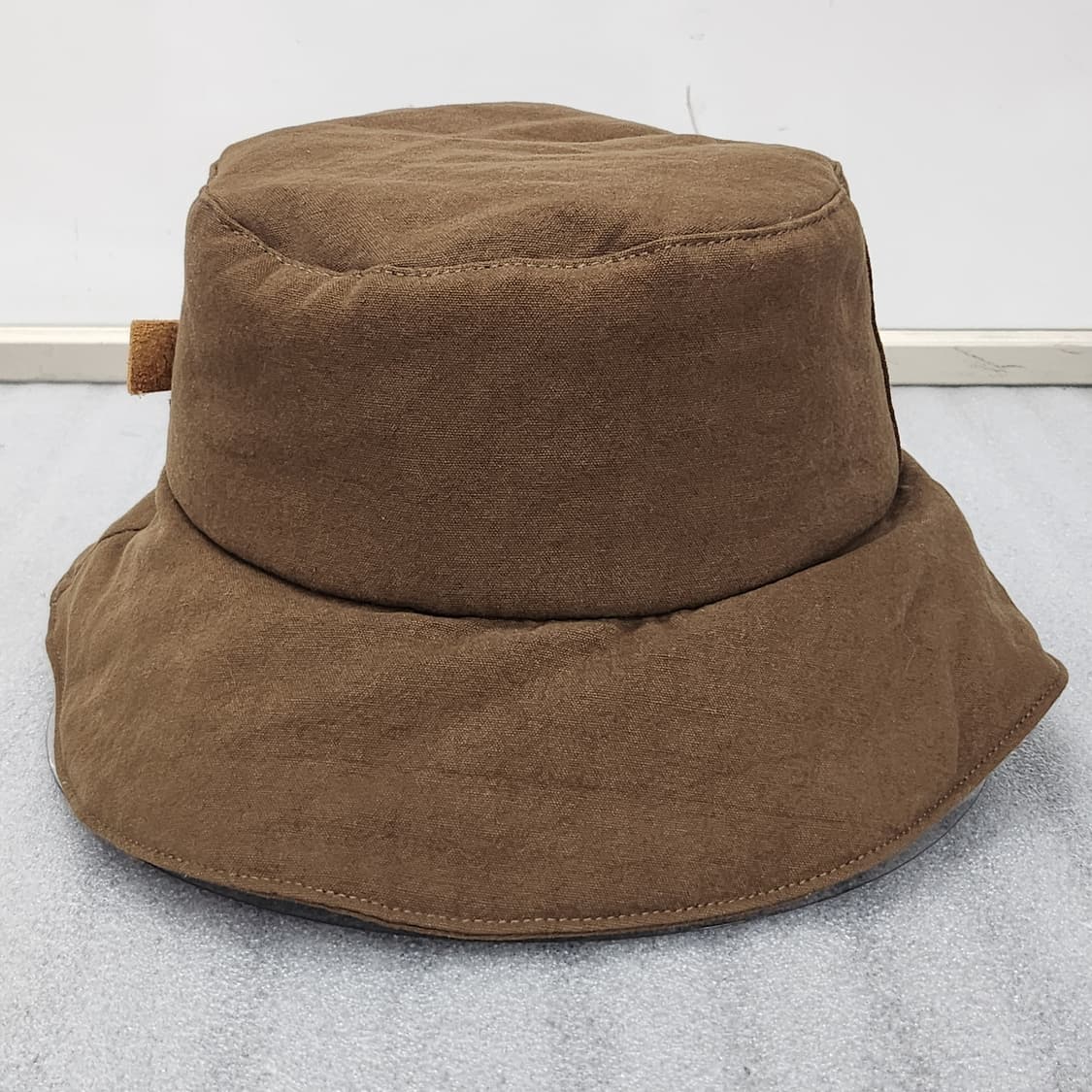 상태좋은 자라 누빔 버킷햇 벙거지 56cm 상품이미지5