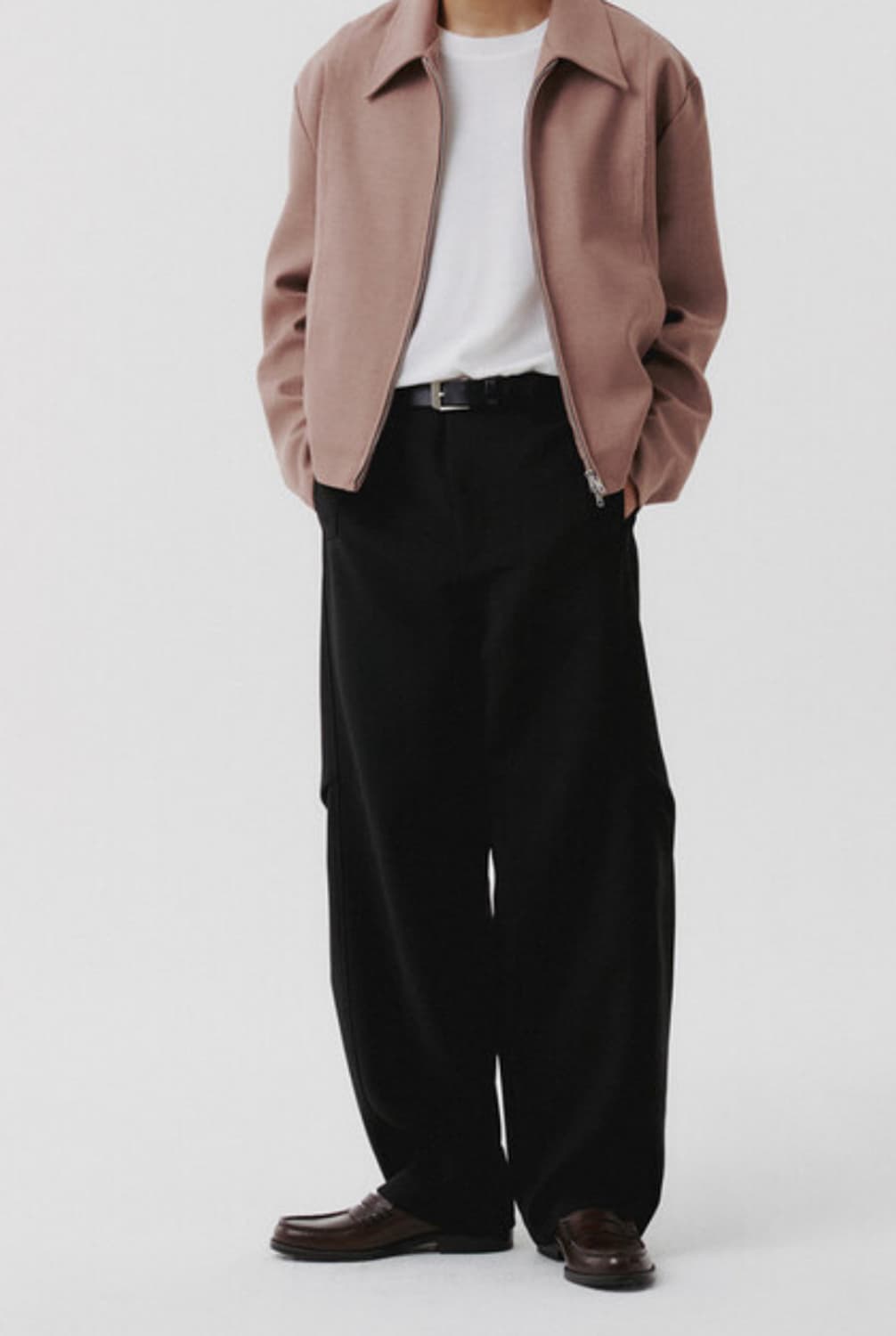 르마드 로우컷 뒷 밴딩 숏자켓 인디핑크 (Size 2) 상품이미지2