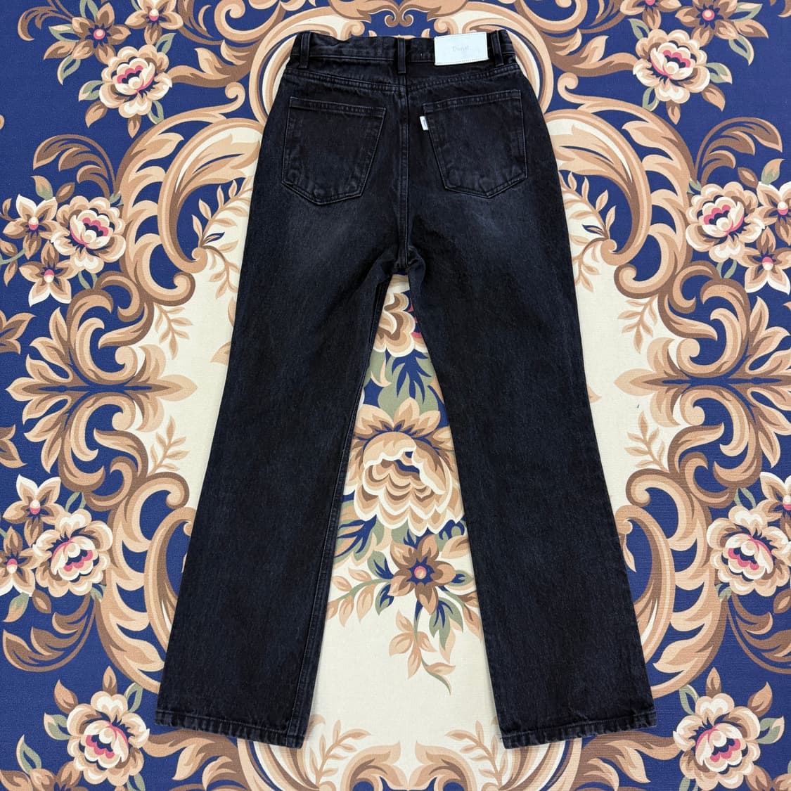 (우먼즈M)던스트 Dunst 흑청 데님팬츠 상품이미지1