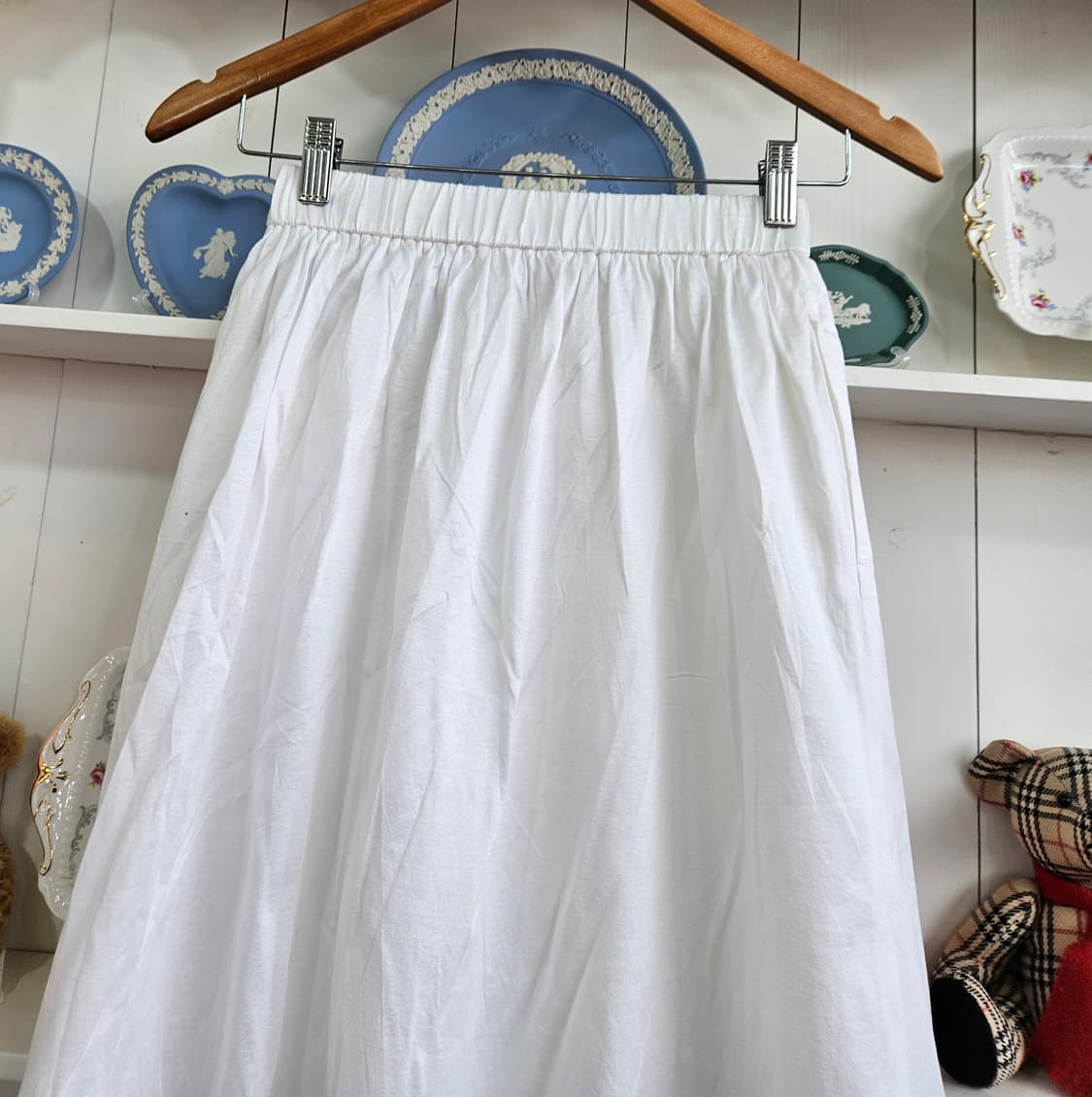 입생로랑(YVES SAINT LAURENT) 자수 스커트 상품이미지5