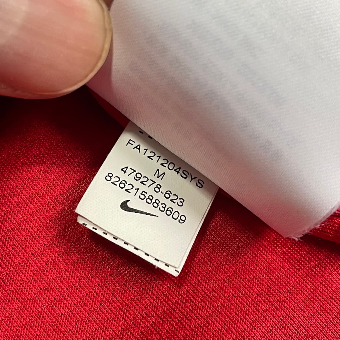 [M] 12-13맨체스터 유나이티드 유니폼 레드 상품이미지5