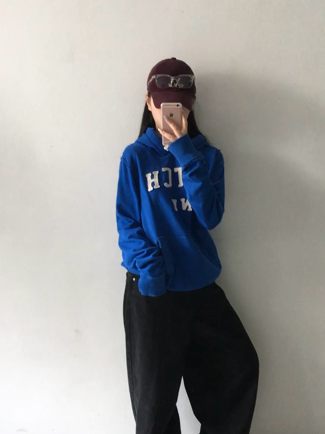 아베크롬비 패치로고 후드티 상품이미지2