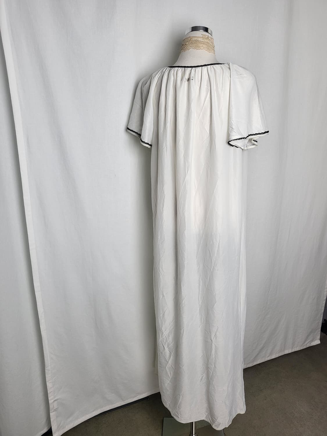 빈티지 화이트 맥시 드레스 발레코어 히메 모리걸 리즈리사 란제리코어 상품이미지3