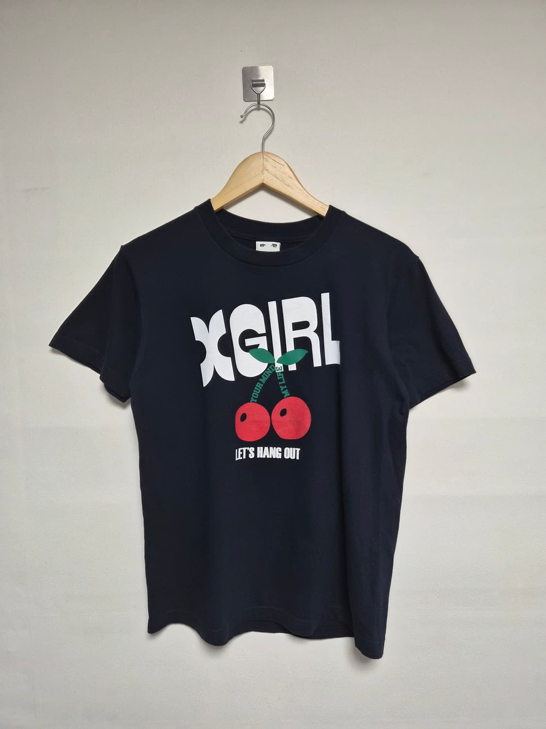 엑스걸Xgirl 체리 그래픽 티셔츠 one사이즈 - T93 상품이미지1