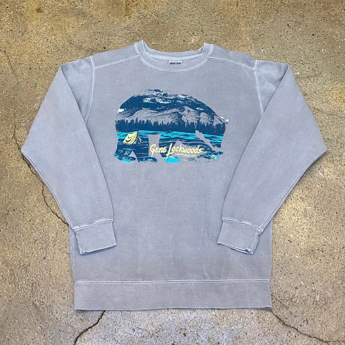 미국 빈티지 Gene Lockwoods 맨투맨 상품이미지1