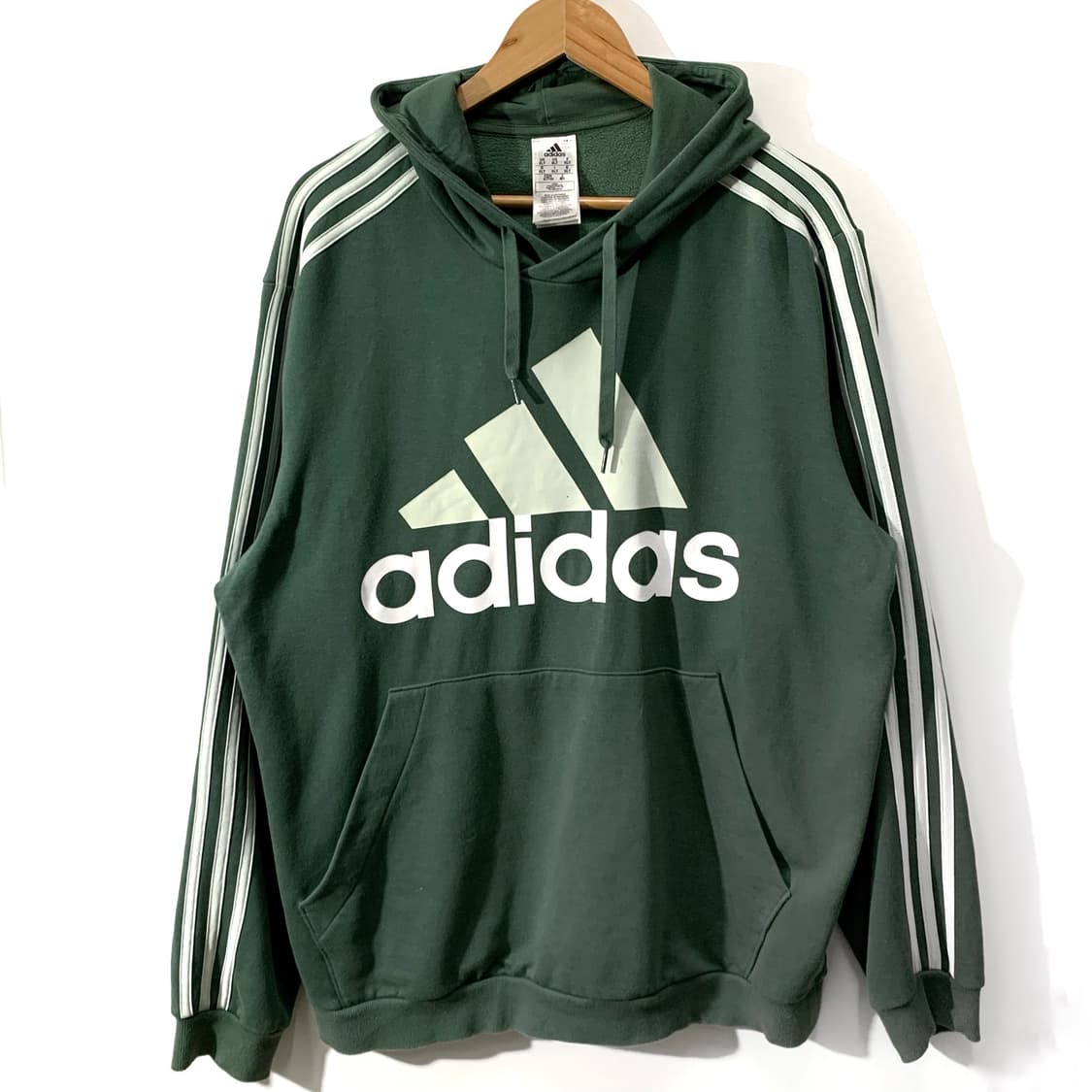 아디다스 올드스쿨 그린 후드티  상품이미지1
