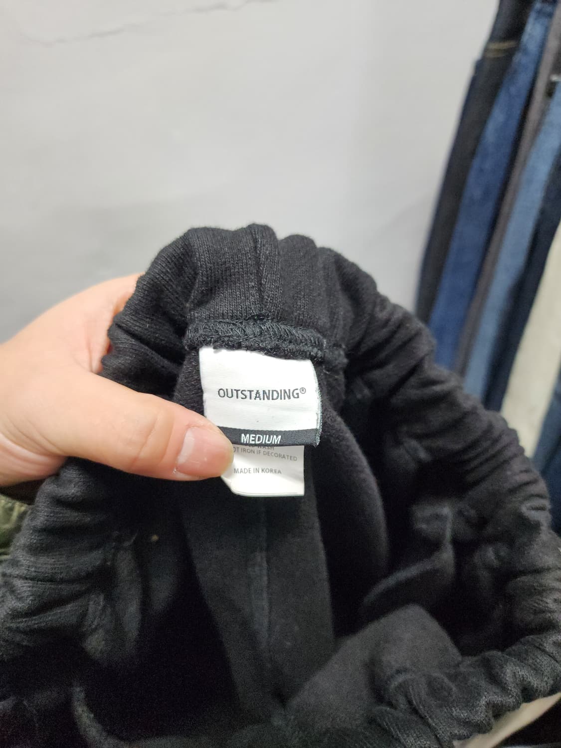 아웃스탠딩 헤비코튼 스웻팬츠 상품이미지4