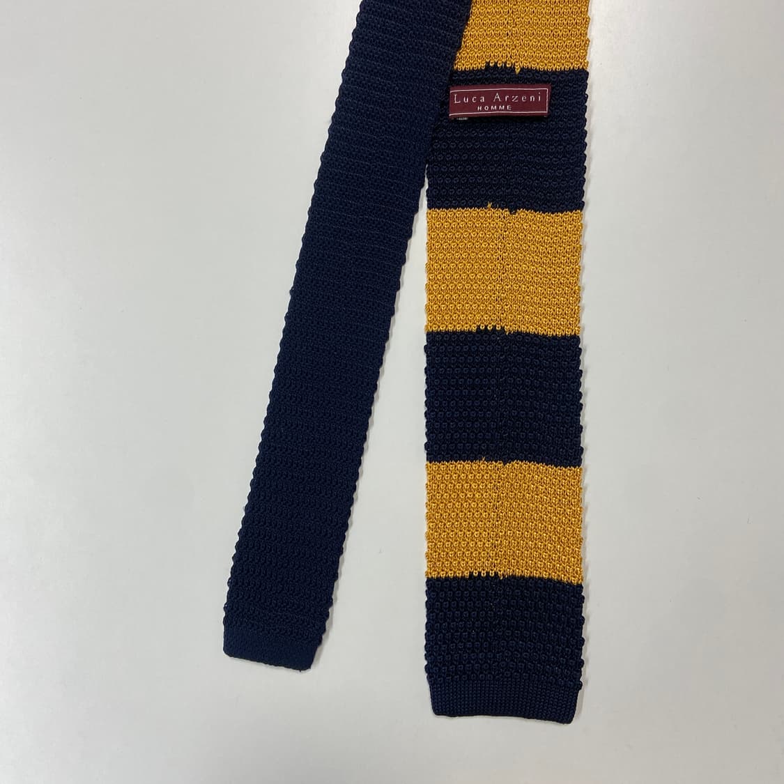 Luca Arzeni 옴므 정품 실크 니트넥타이 상품이미지3