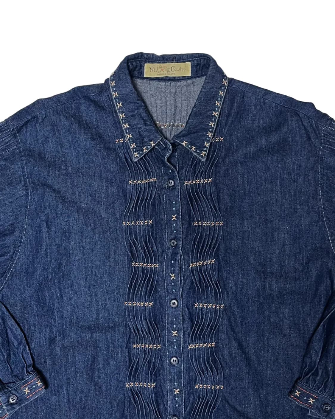 Stitch denim shirt 상품이미지2