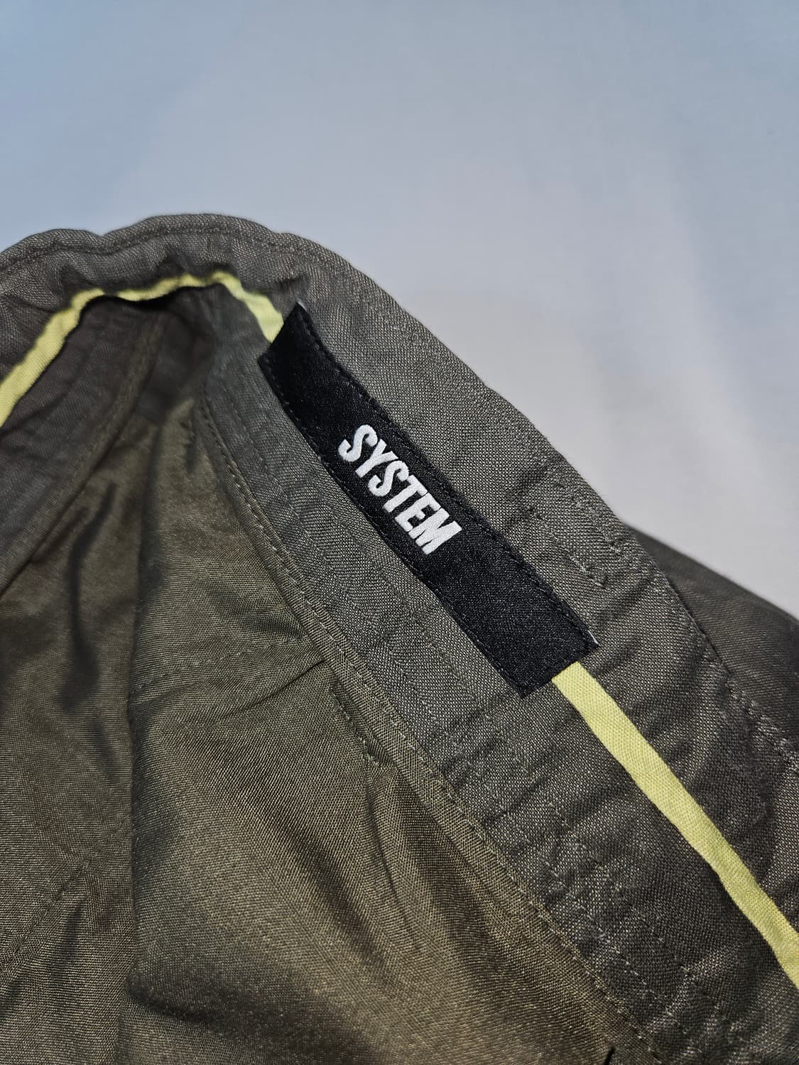 시스템옴므 SYSTEM 린넨 코튼 슬랙스 바지 32 상품이미지3