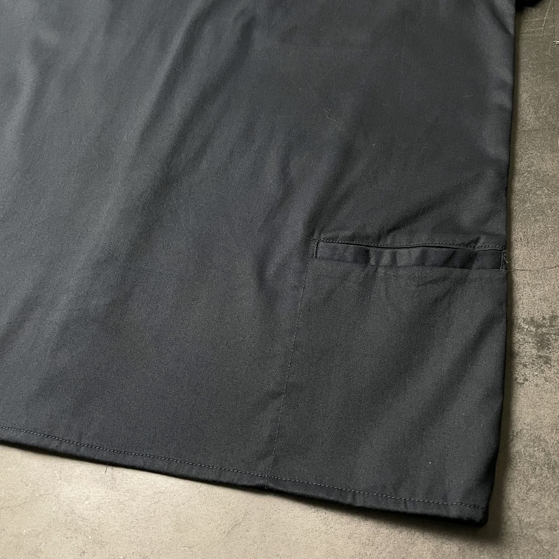 DICKIES 디키즈 빈티지 네이비 플랩포켓 반팔 워크 셔츠 A01009 상품이미지8