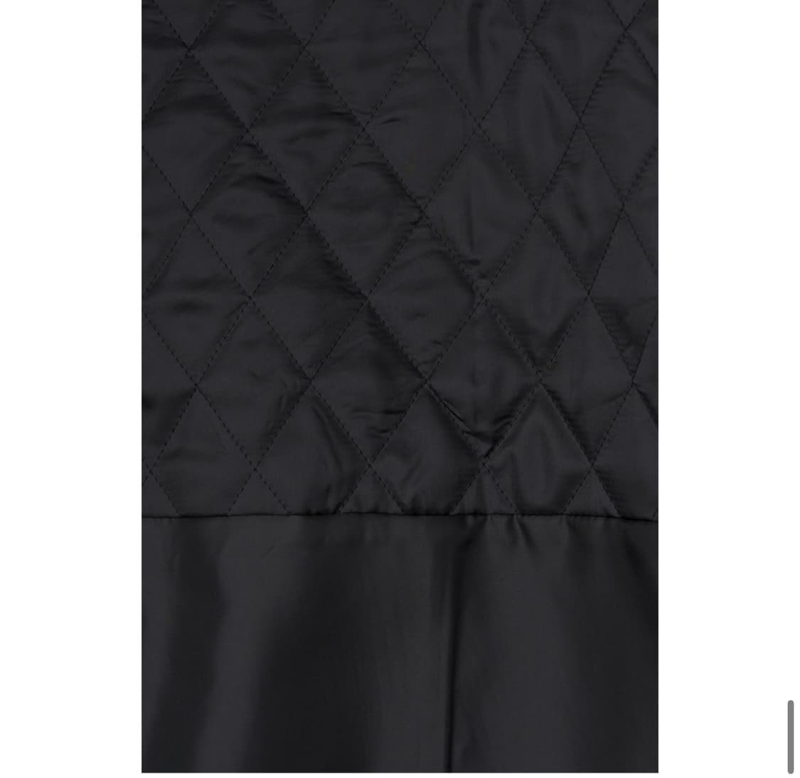 Uncooked 언쿡드 하프코트 피코트 블랙 상품이미지6